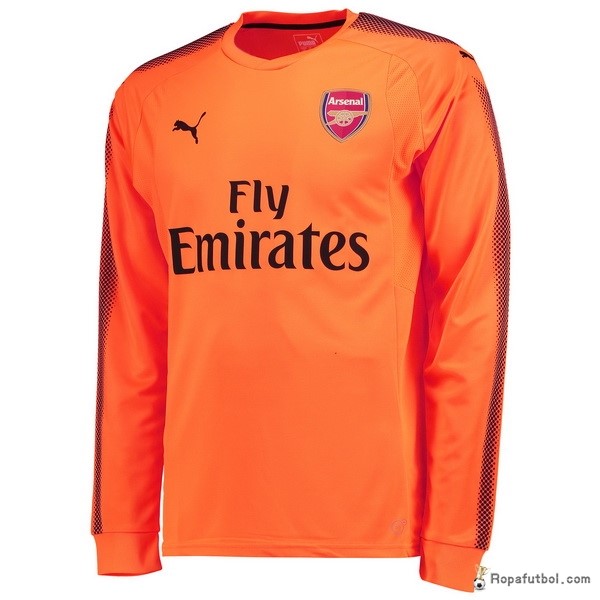 Camiseta Arsenal Replica Segunda Ropa ML Portero 2017/18